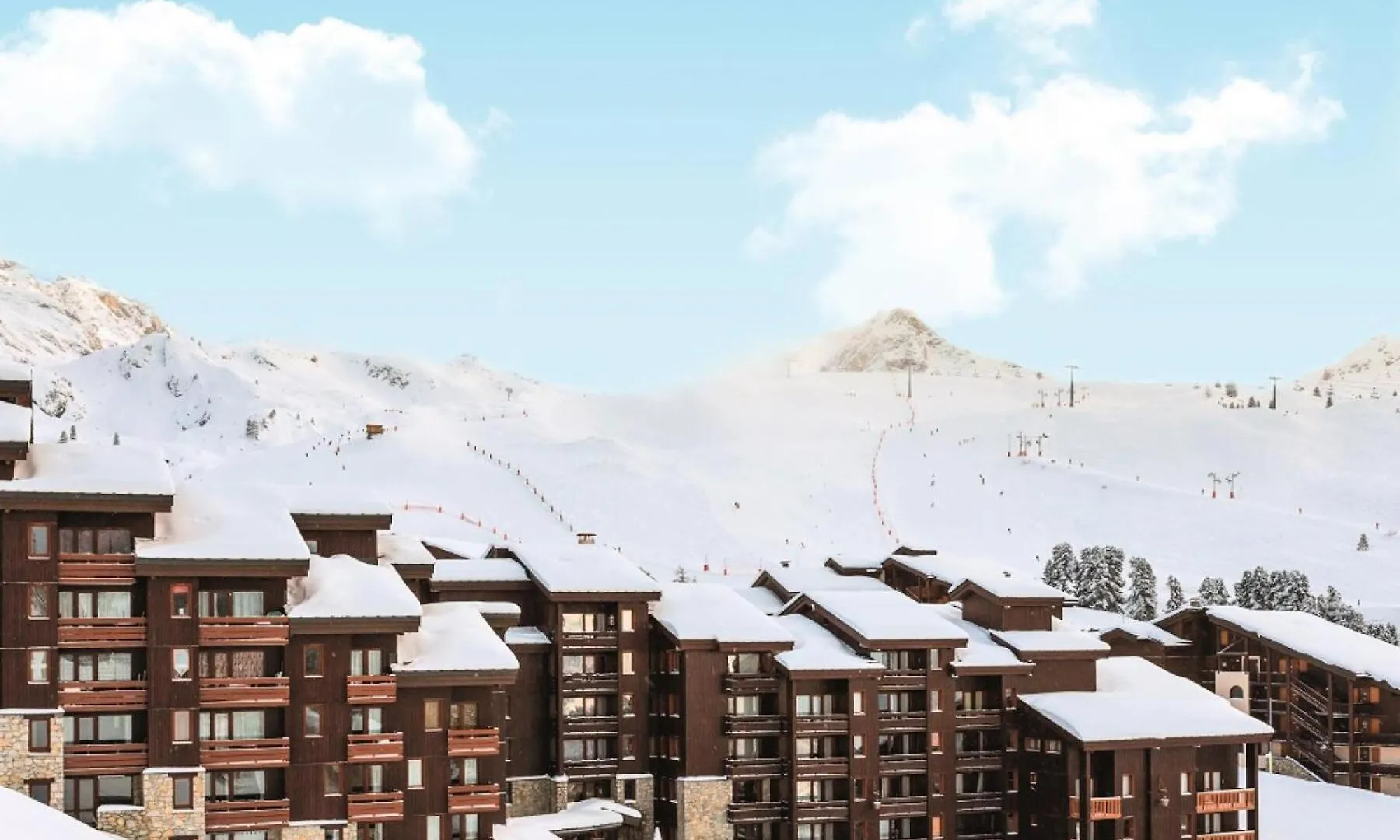 La Plagne-Tarentaise Residence Les Chalets Des Arolles - Maeva Home - Studio 4 Personnes - Budget Mae-5804